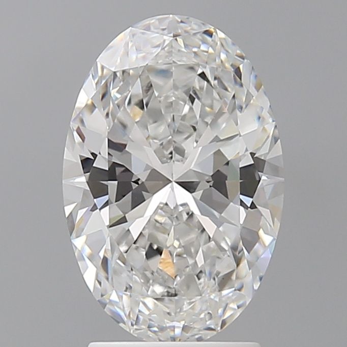 2.57 ct. oval Lab Grown Diamond front image