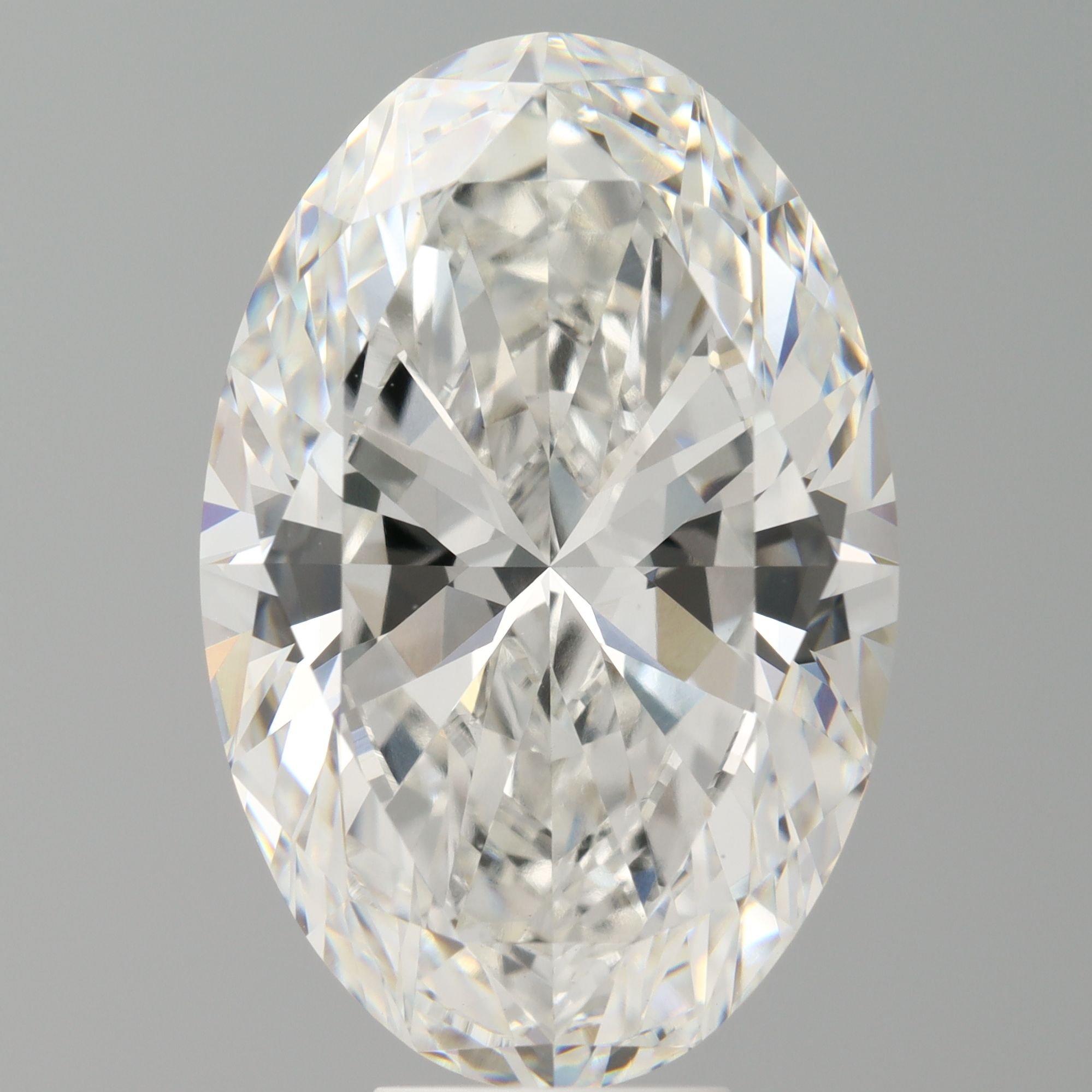 9.23 ct. oval Lab Grown Diamond front image