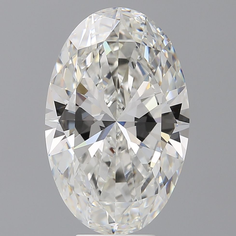7.07 ct. oval Lab Grown Diamond front image