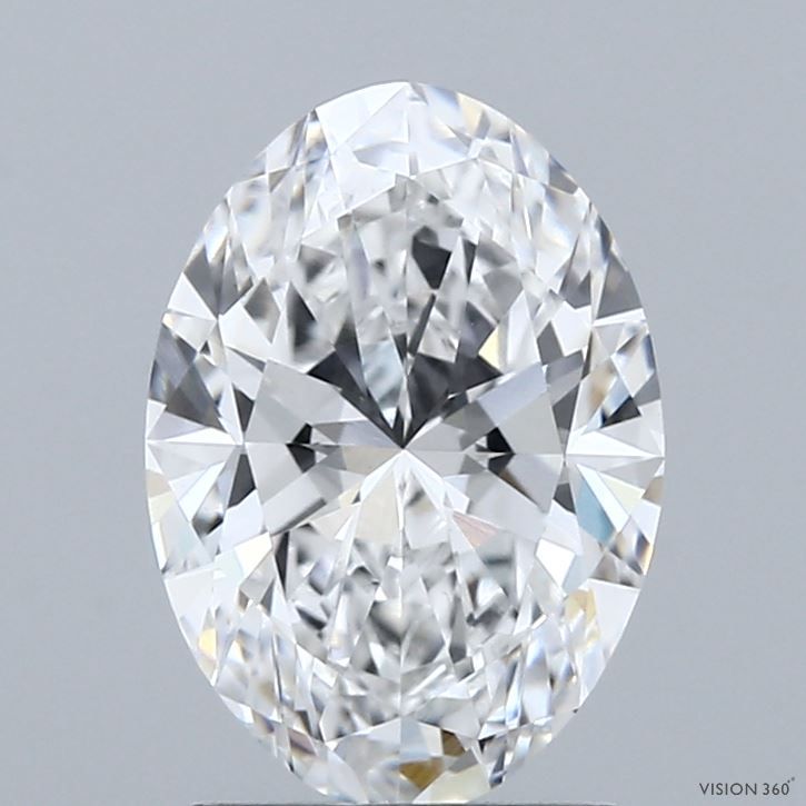 2.05 ct. oval Lab Grown Diamond front image