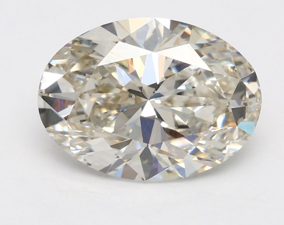 2.05 ct. oval Lab Grown Diamond front image