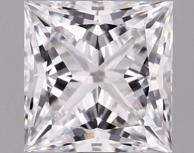 2.71 ct. princess Lab Grown Diamond front image