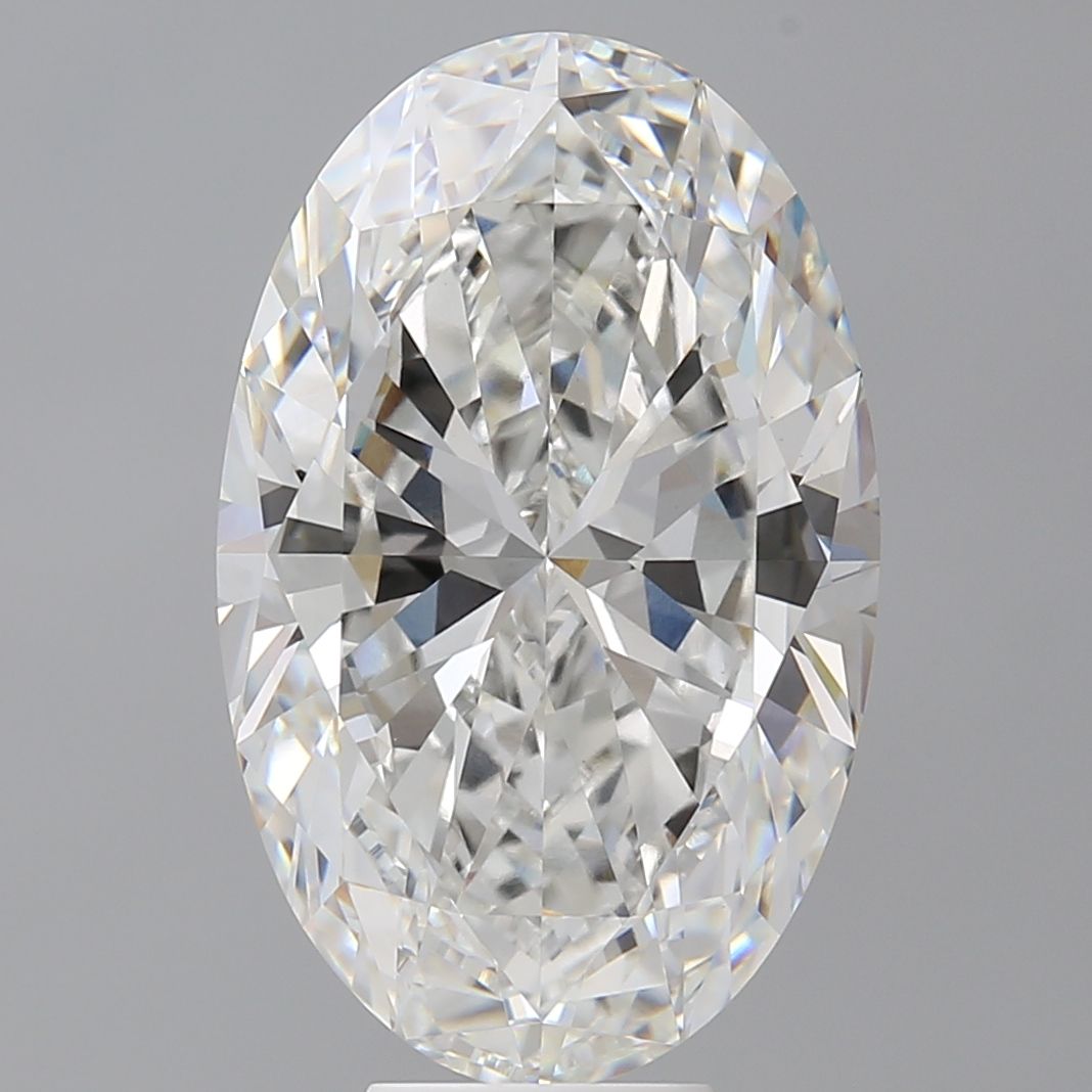 9.53 ct. oval Lab Grown Diamond front image