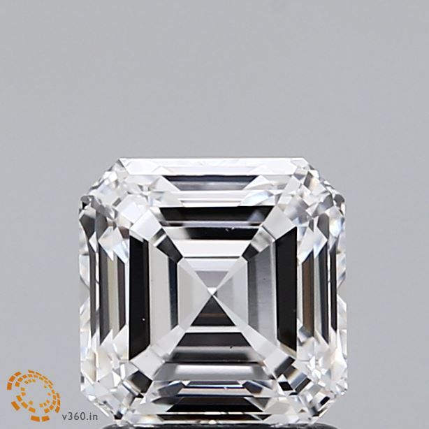 1.6 ct lab-grown Square emerald Diamond