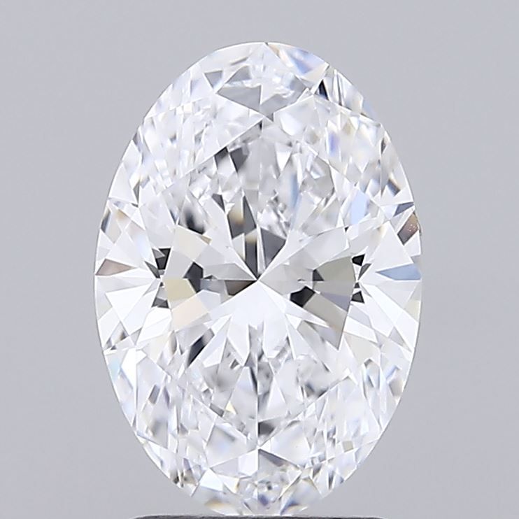 2.01 ct. oval Lab Grown Diamond front image