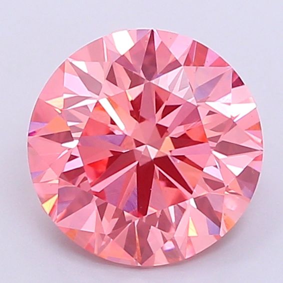 2.42 ct. round Lab Grown Diamond front image