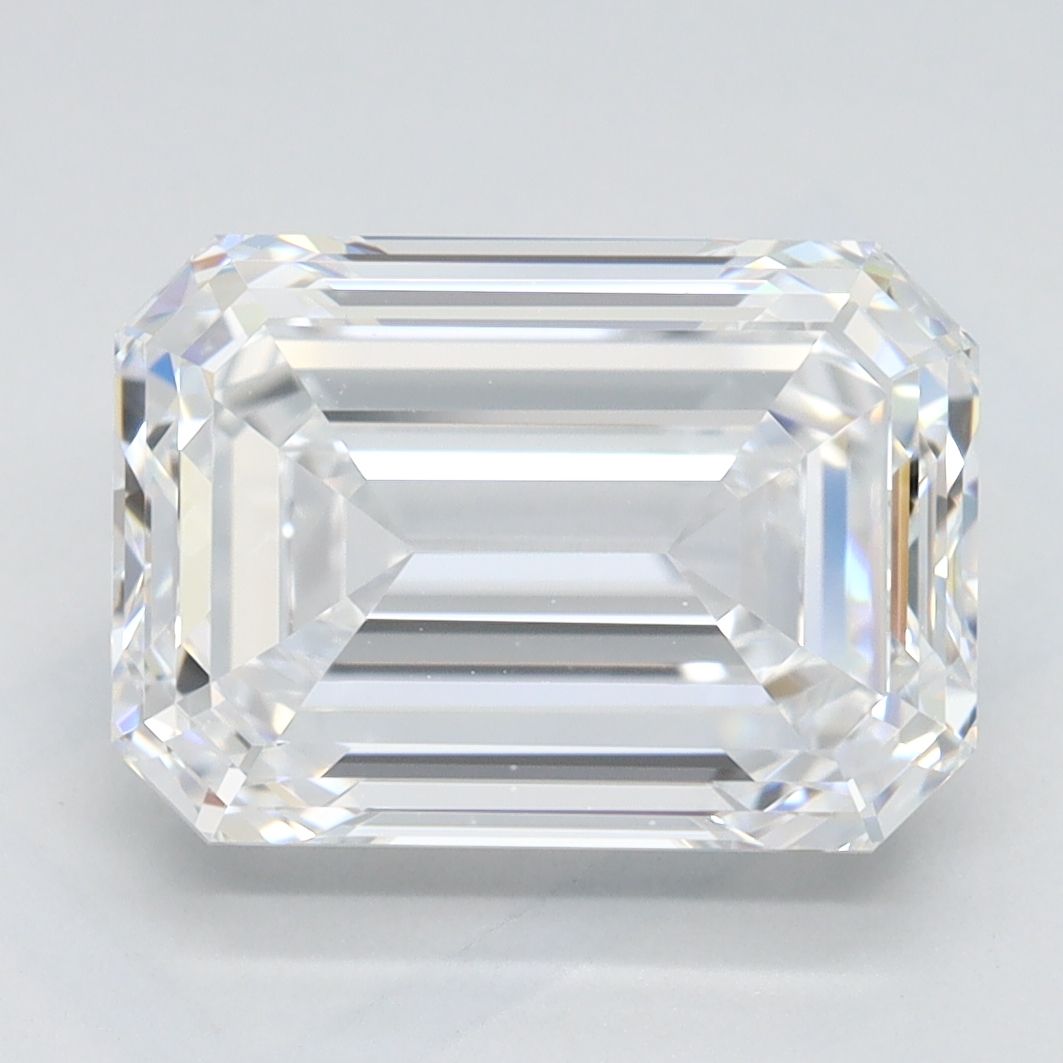 3.64 ct. emerald Lab Grown Diamond front image