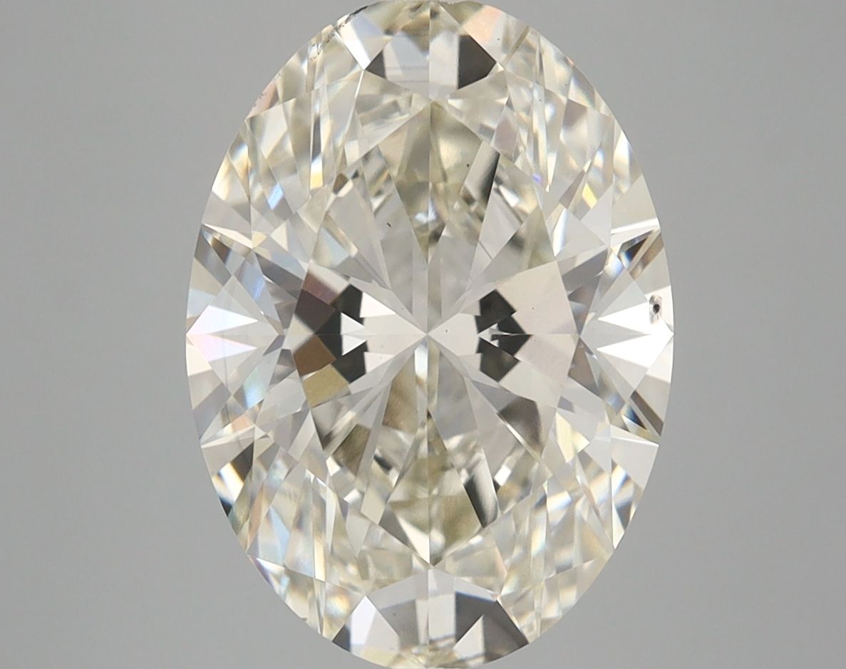4.58 ct. oval Lab Grown Diamond front image