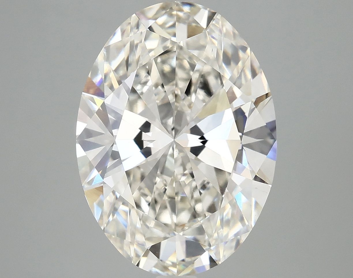 5.03 ct. oval Lab Grown Diamond front image