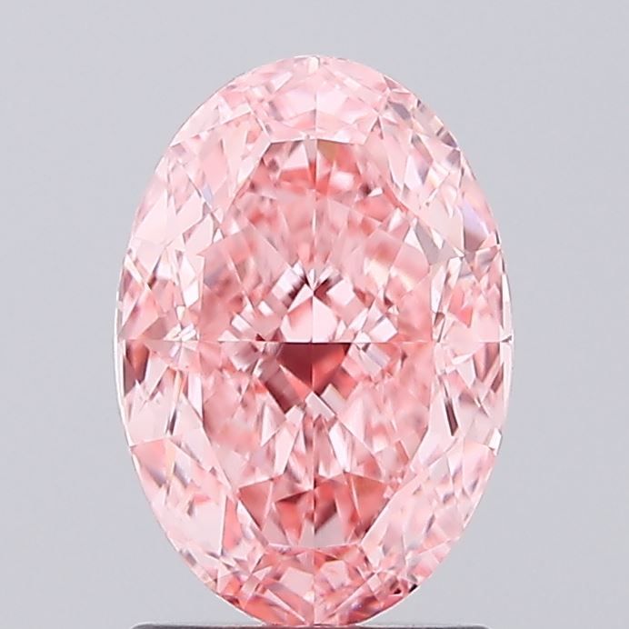 2.07 ct. oval Lab Grown Diamond front image