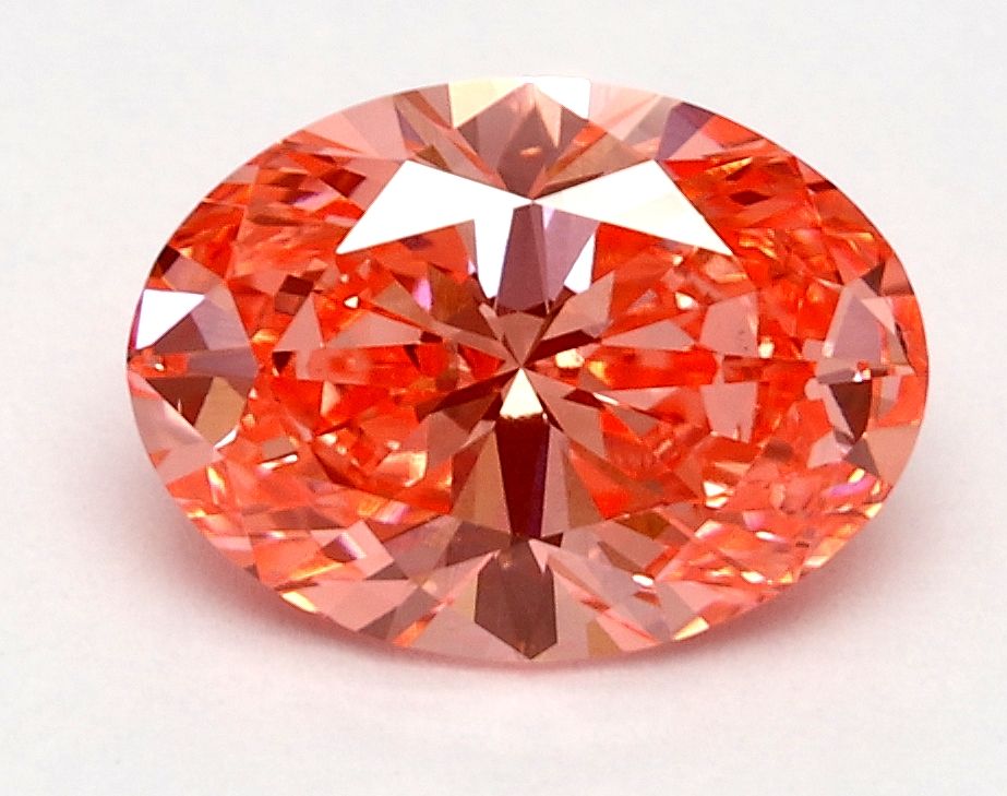 1.53 ct. oval Lab Grown Diamond front image