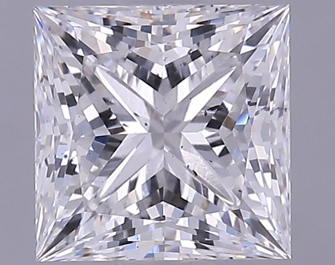 1.23 ct. princess Lab Grown Diamond front image