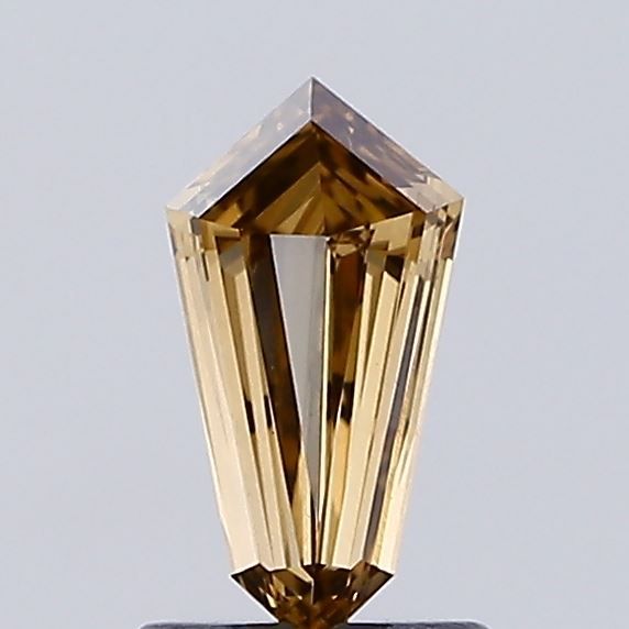 0.79 CT Fancy Brown HEXAGONAL