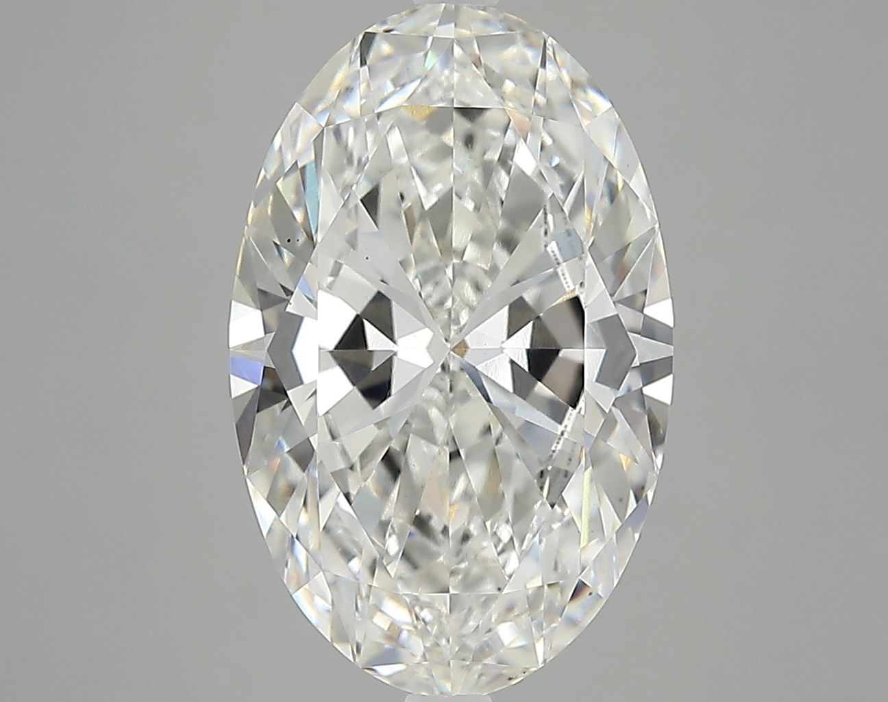 5.16 ct. oval Lab Grown Diamond front image