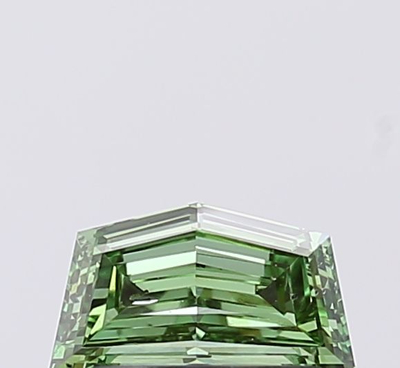 0.7 CT Fancy Vivid Green PENTAGONAL