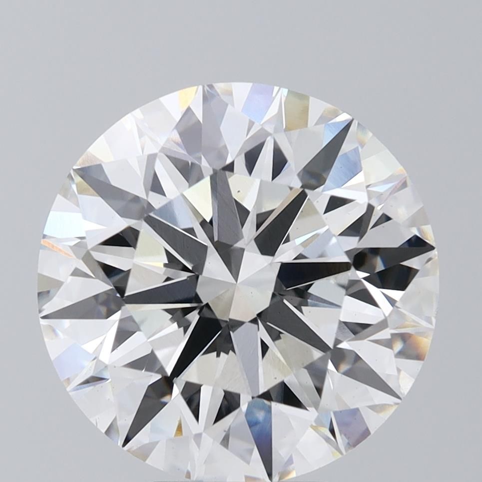 6.31 ct. round Lab Grown Diamond front image