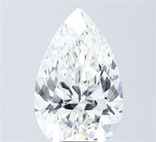8.02 ct. pear Lab Grown Diamond front image