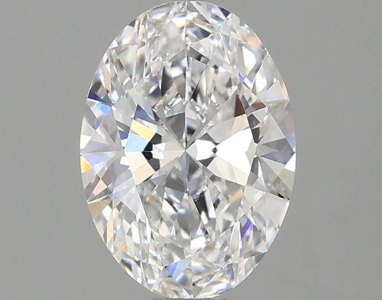 1.28 ct. oval Lab Grown Diamond front image