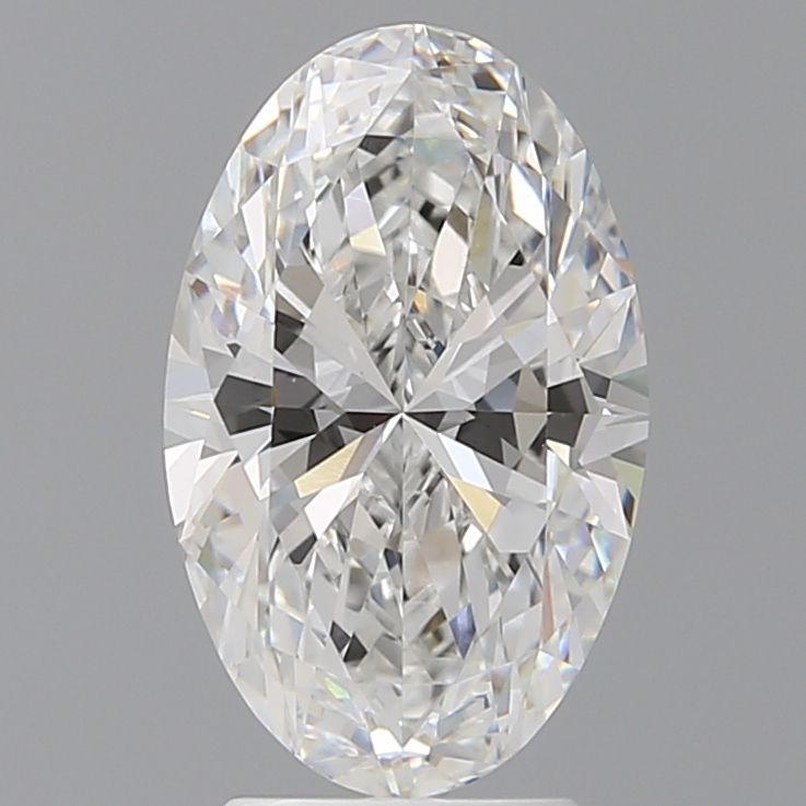 3.05 ct. oval Lab Grown Diamond front image