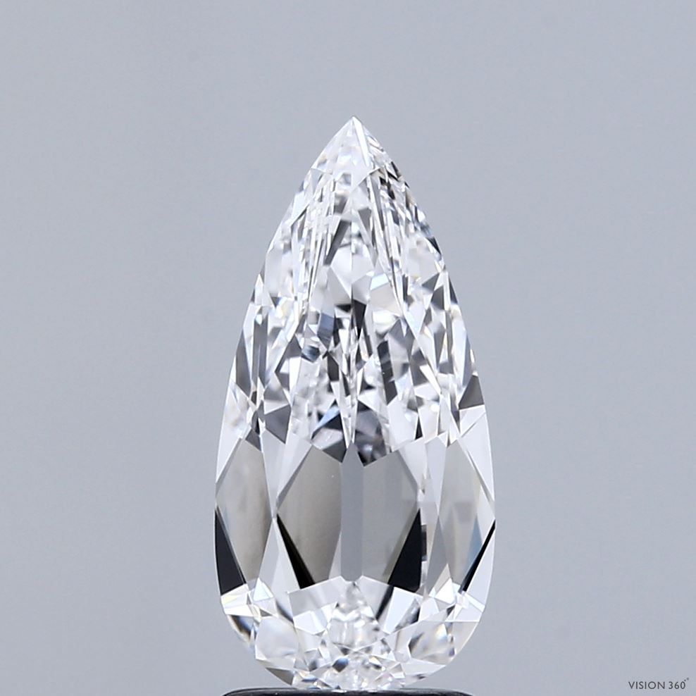 2.00 ct. pear Lab Grown Diamond front image