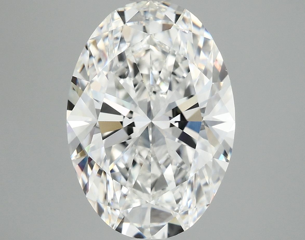 5.01 ct. oval Lab Grown Diamond front image