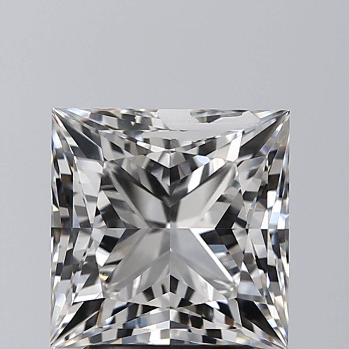 3.02 ct. princess Lab Grown Diamond front image
