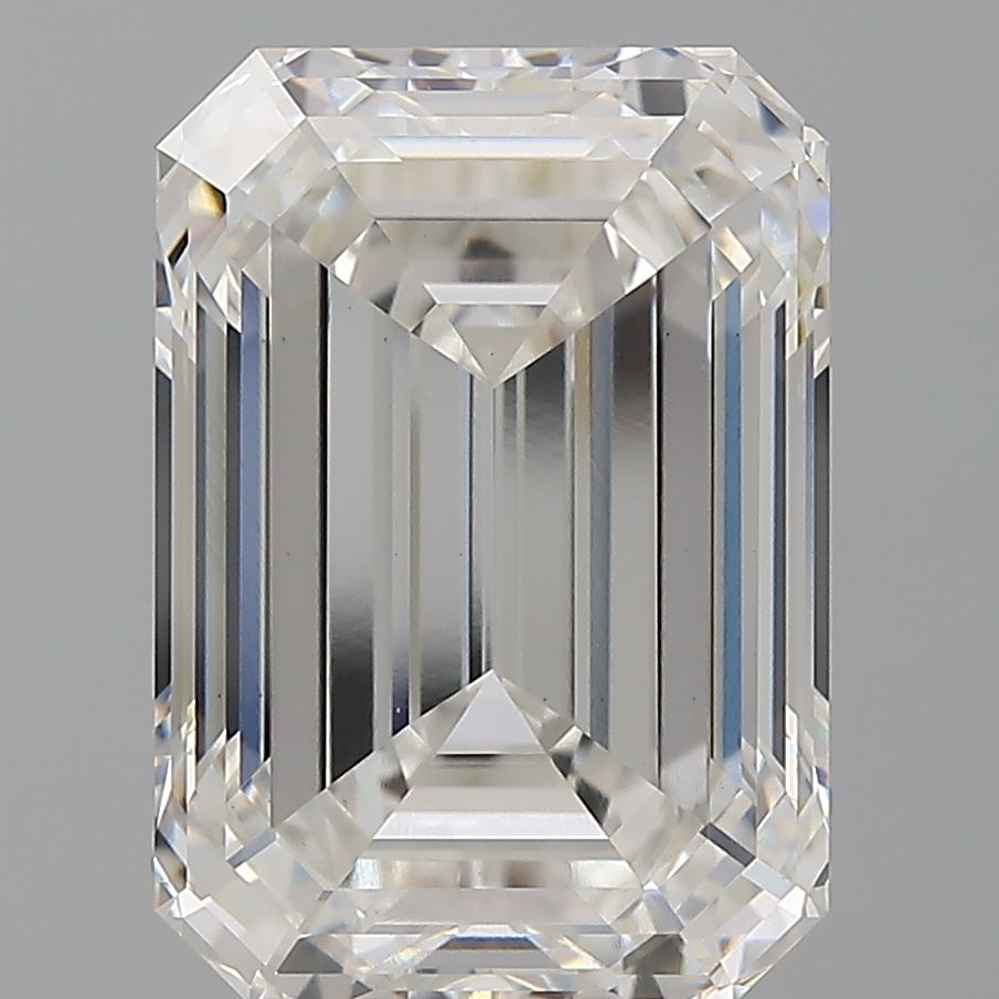 7.54 ct. emerald Lab Grown Diamond front image