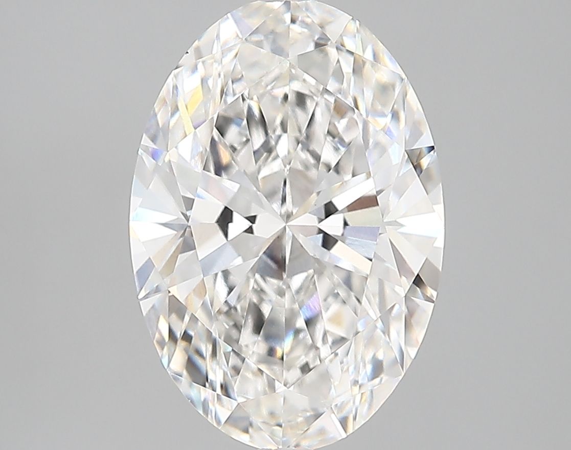 3.83 ct. oval Lab Grown Diamond front image