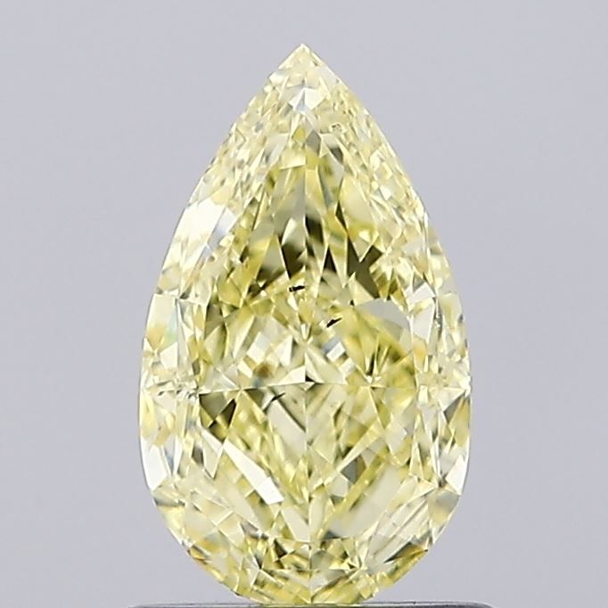 0.94 CT Fancy Intense Yellow PEAR