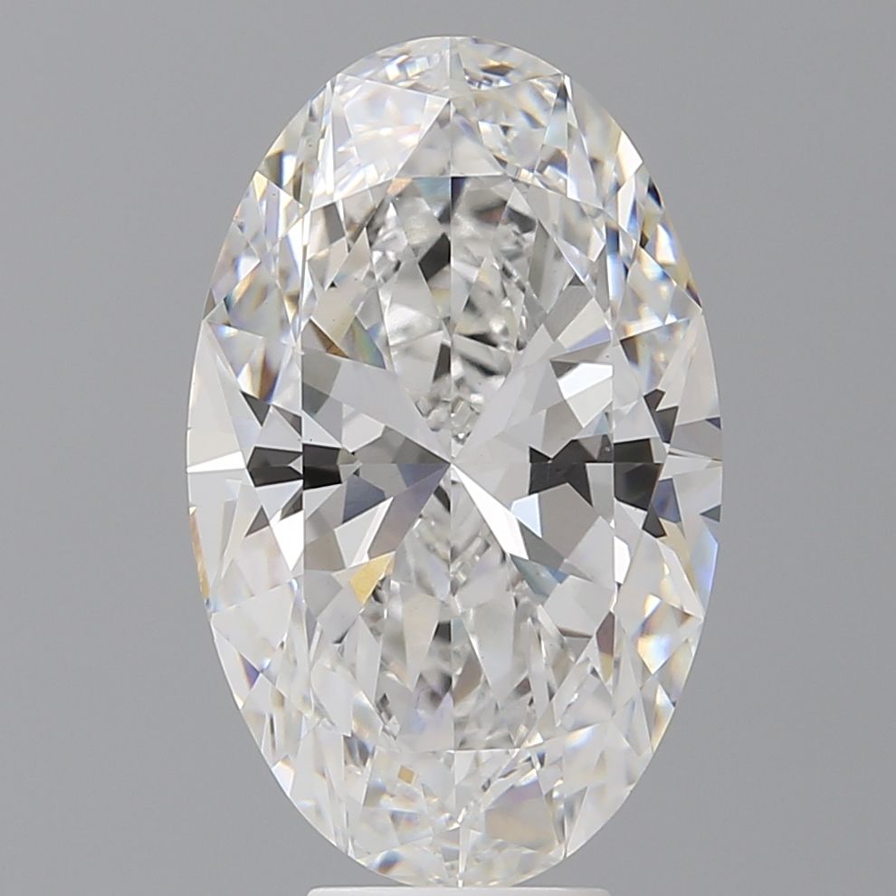 7.09 ct. oval Lab Grown Diamond front image