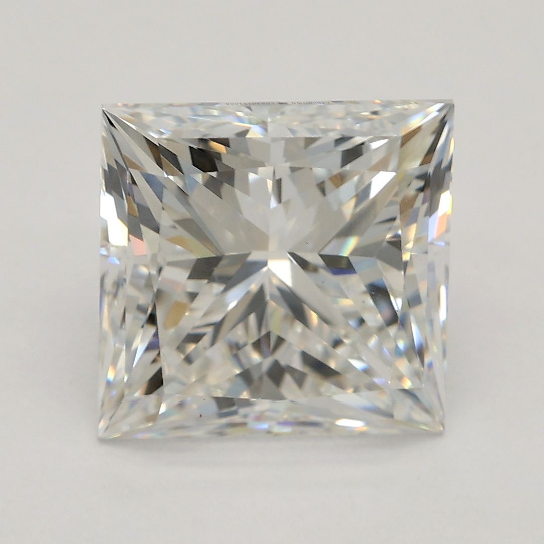 3.72 ct. princess Lab Grown Diamond front image