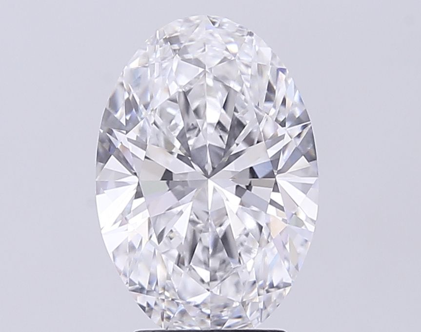 3.43 ct. oval Lab Grown Diamond front image