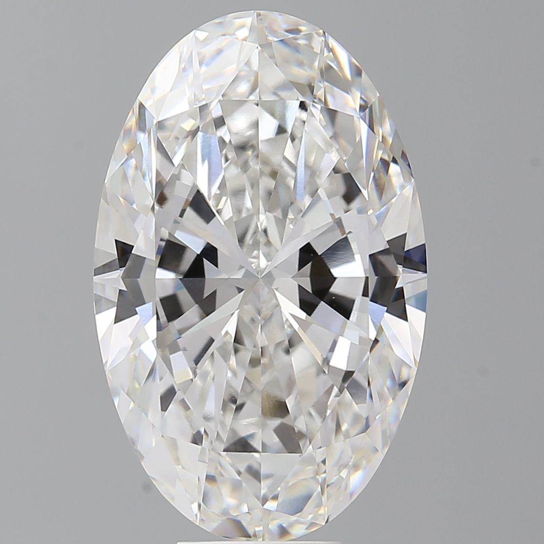 10.53 ct. oval Lab Grown Diamond front image