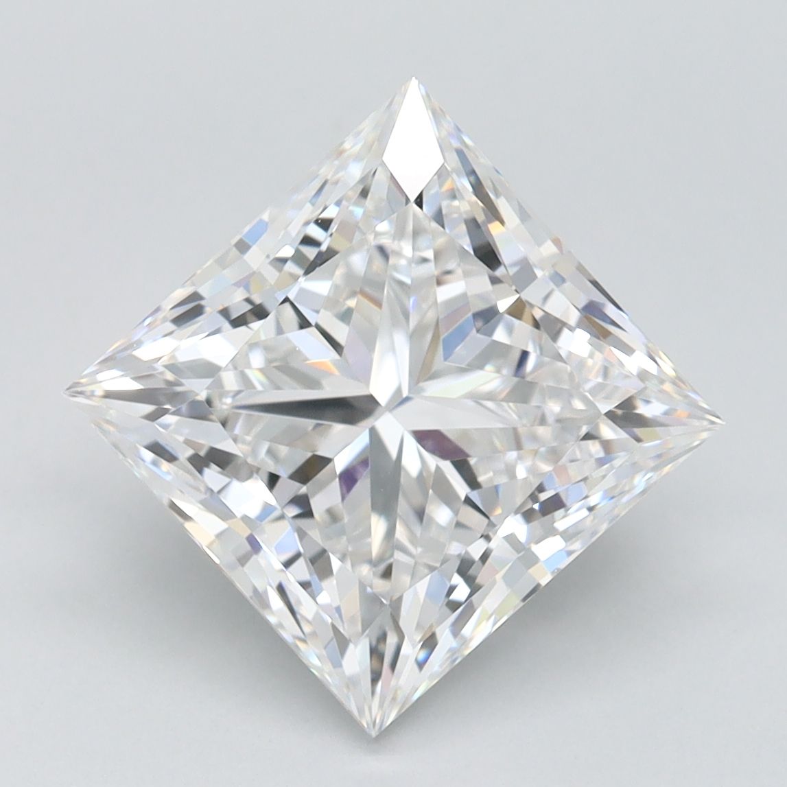 3.36 ct. princess Lab Grown Diamond front image