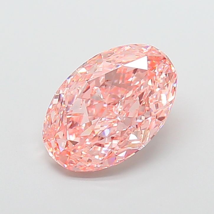 6.09 ct. oval Lab Grown Diamond front image