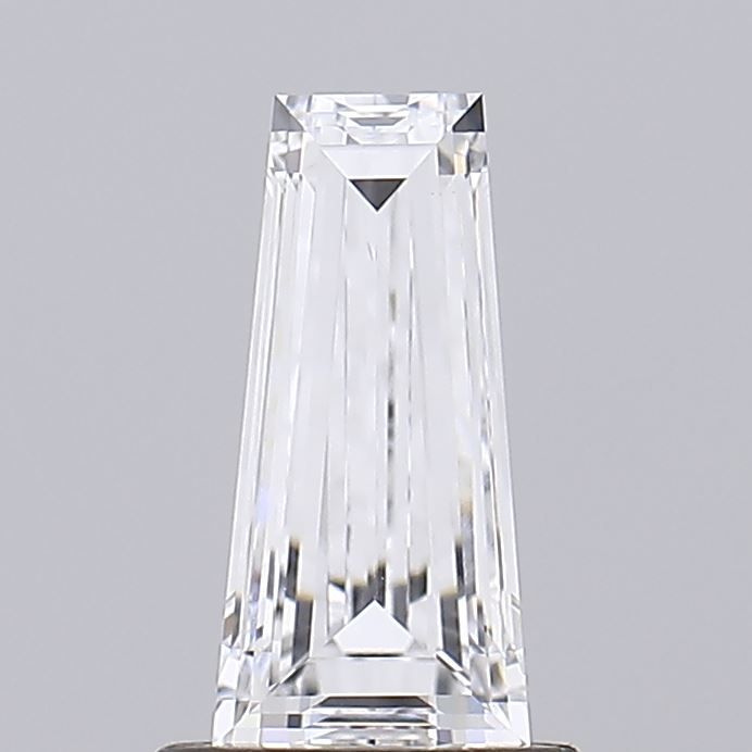 1 ct lab-grown Tapered baguette Diamond