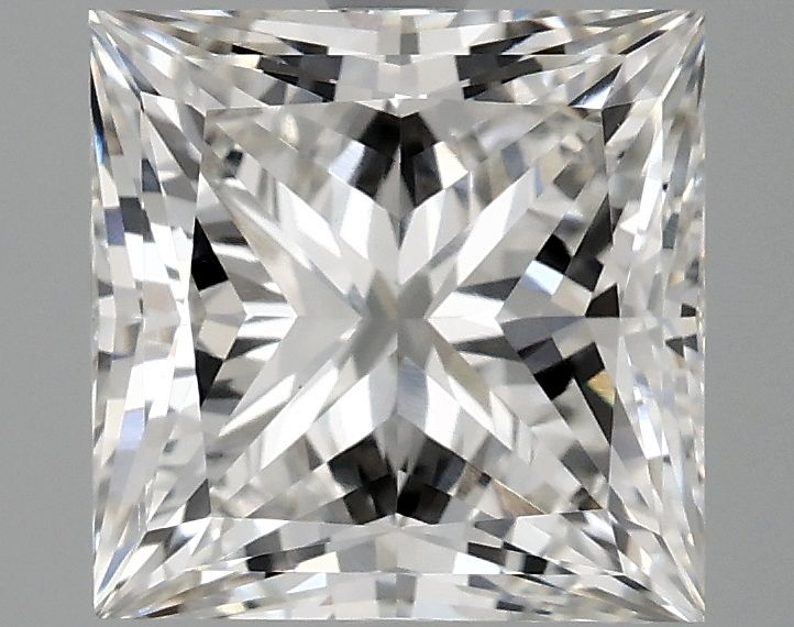 3.08 ct. princess Lab Grown Diamond front image