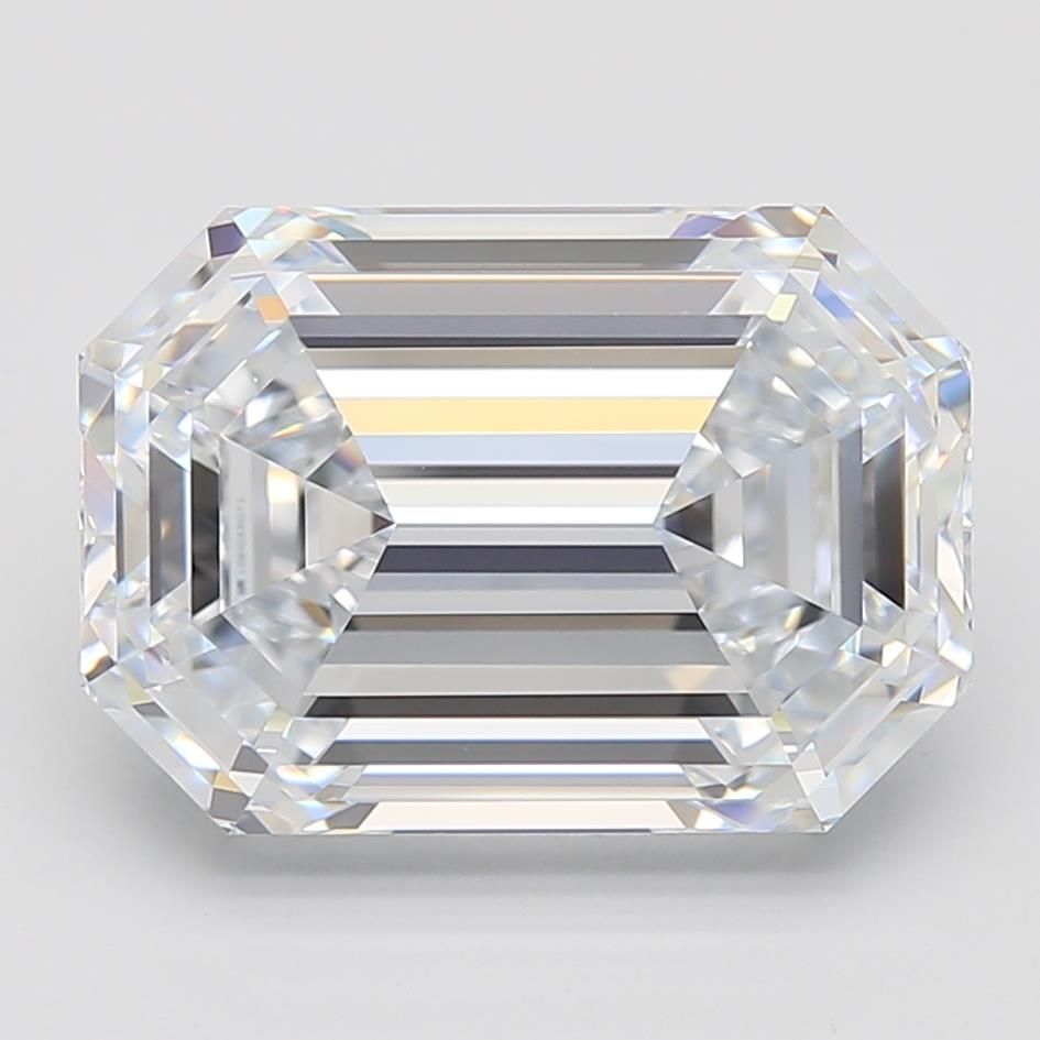 6.09 ct. emerald Lab Grown Diamond front image