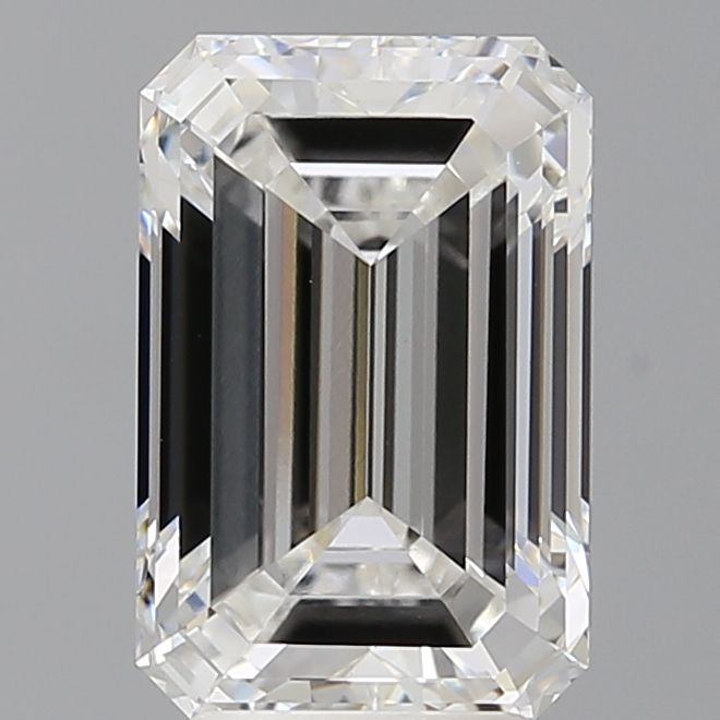 3.97 ct. emerald Lab Grown Diamond front image