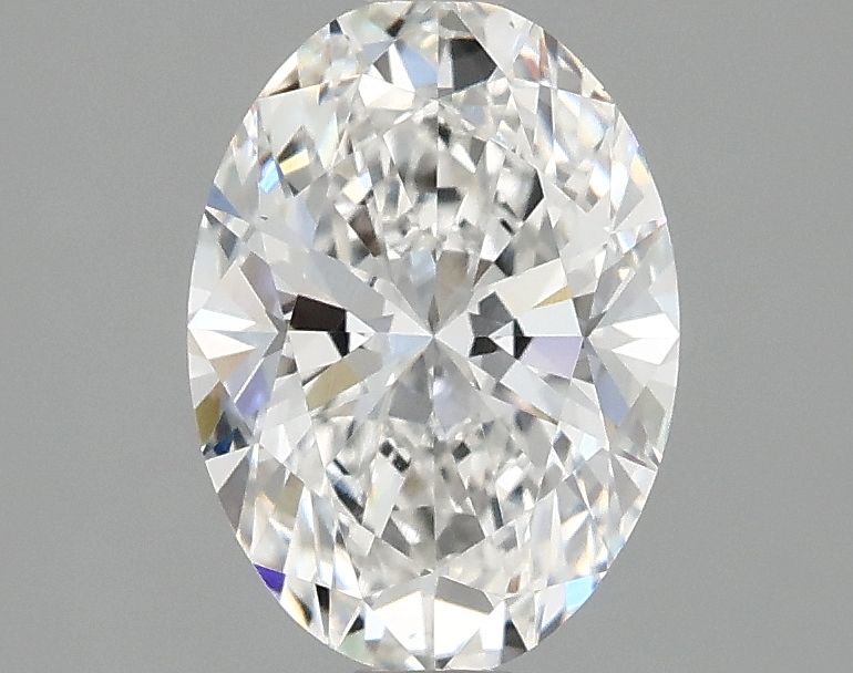 1.56 ct. oval Lab Grown Diamond front image