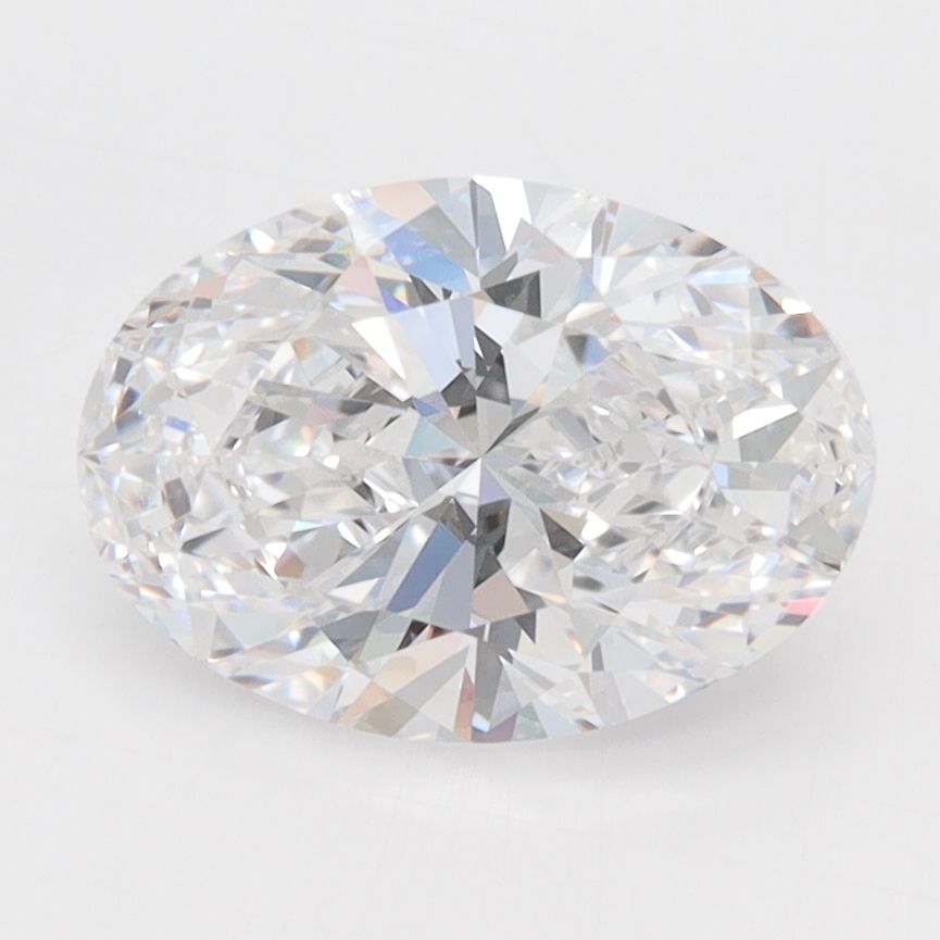 2.08 ct. oval Lab Grown Diamond front image
