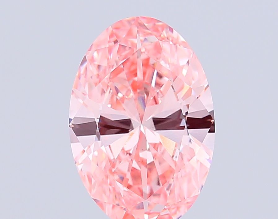 5.31 ct. oval Lab Grown Diamond front image