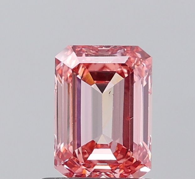 1.04 CT Fancy Intense Brownish Pink EMERALD