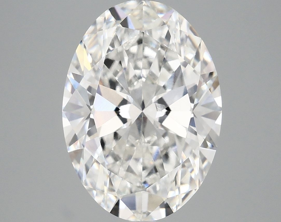 4.06 ct. oval Lab Grown Diamond front image