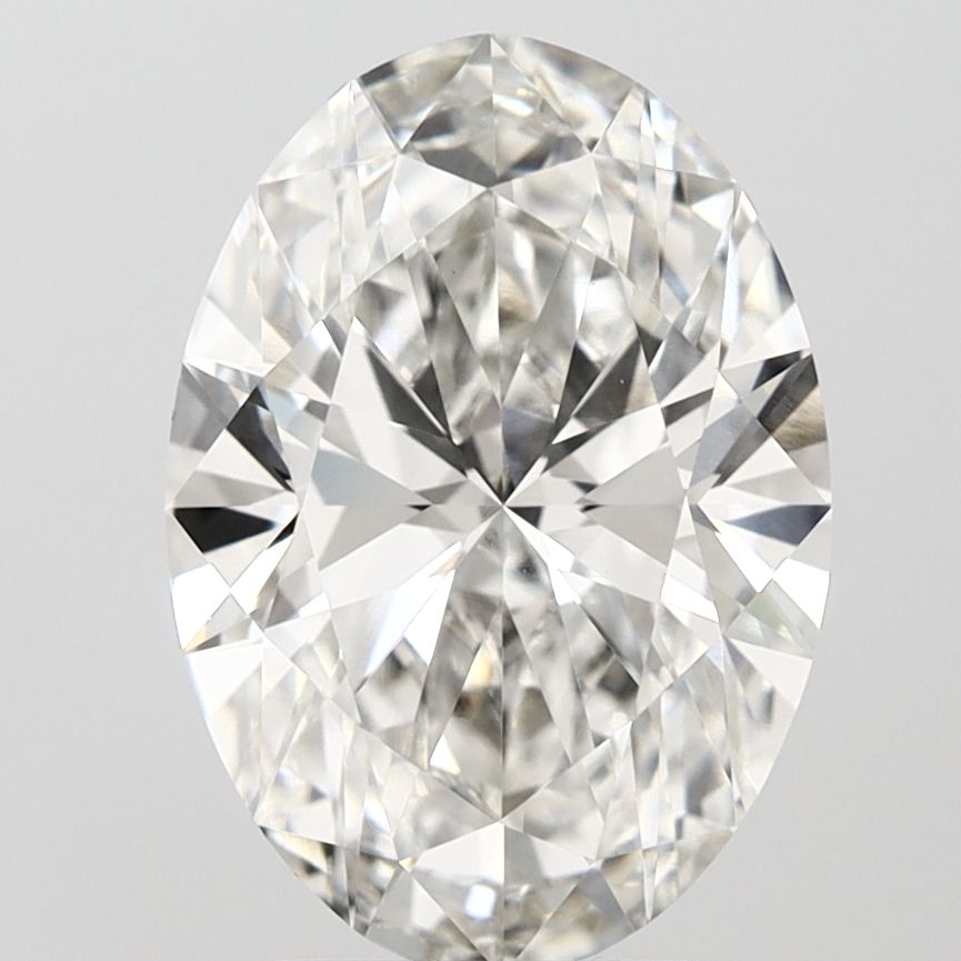 3.55 ct. oval Lab Grown Diamond front image
