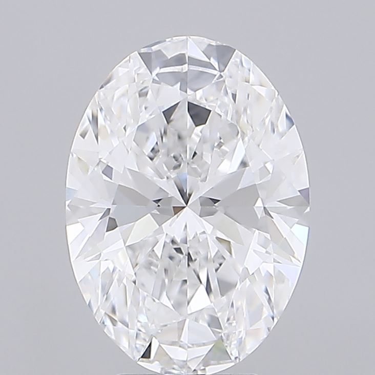4.75 ct. oval Lab Grown Diamond front image