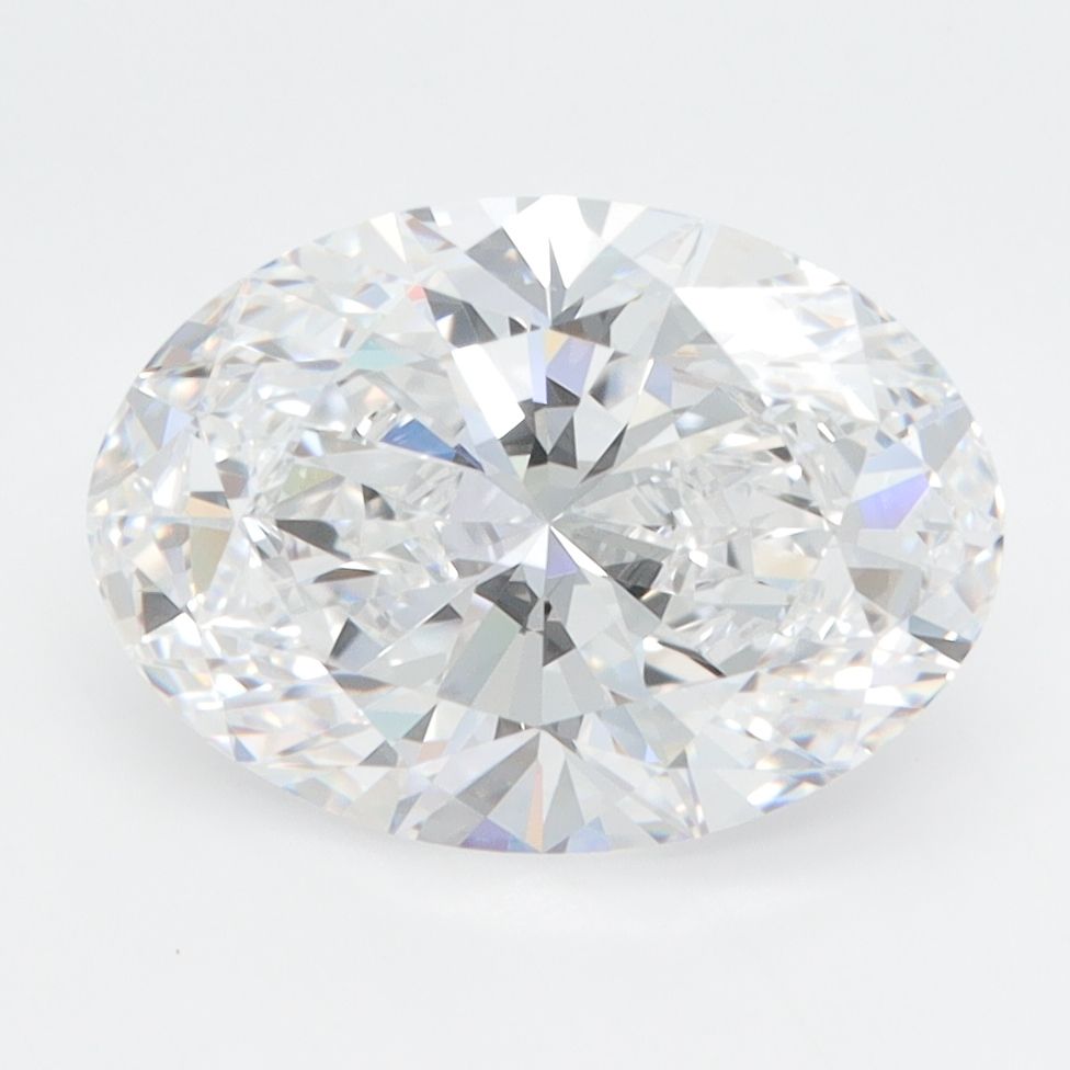 3.10 ct. oval Lab Grown Diamond front image