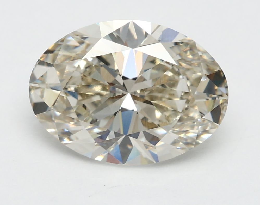 2.08 ct. oval Lab Grown Diamond front image