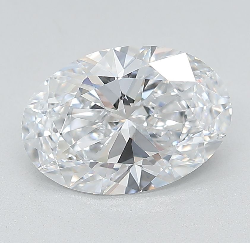 2.07 ct. oval Lab Grown Diamond front image
