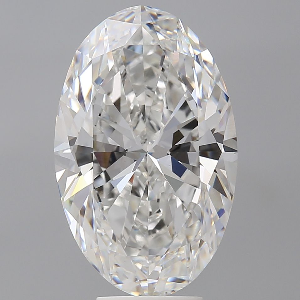7.05 ct. oval Lab Grown Diamond front image